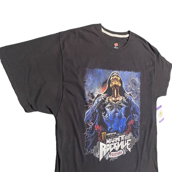 Welcome to Rockville XL Heavy Metal Festival 2016 TShirt Disturbed Zombie 5FDP - Picture 8 of 16